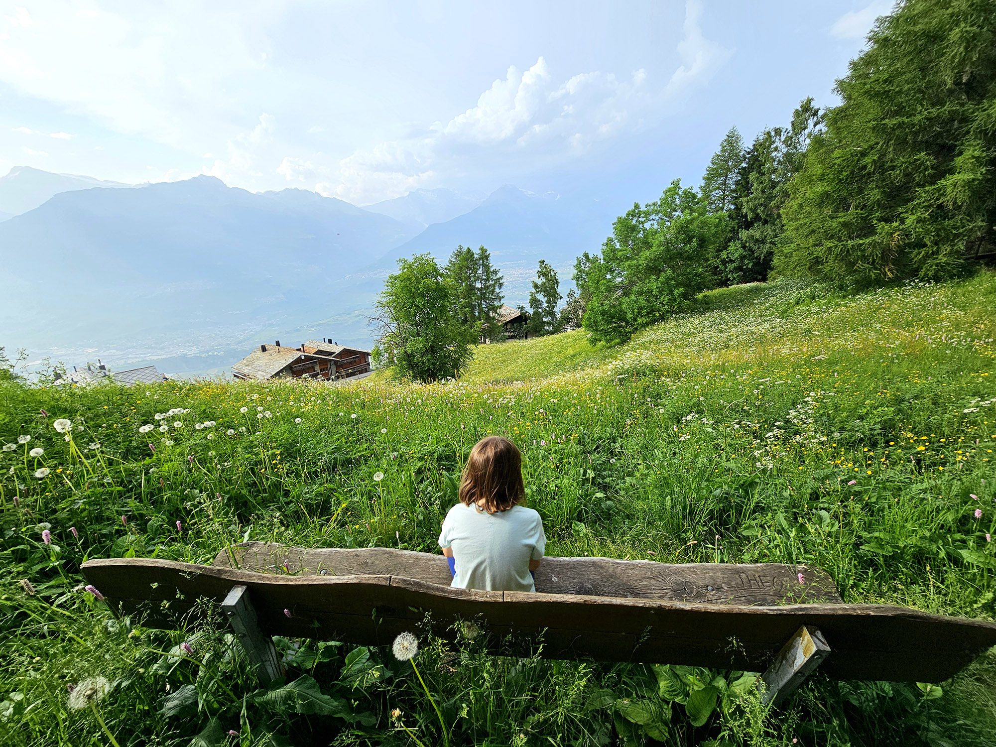 Veysonnaz of the Sion Valley, Switzerland